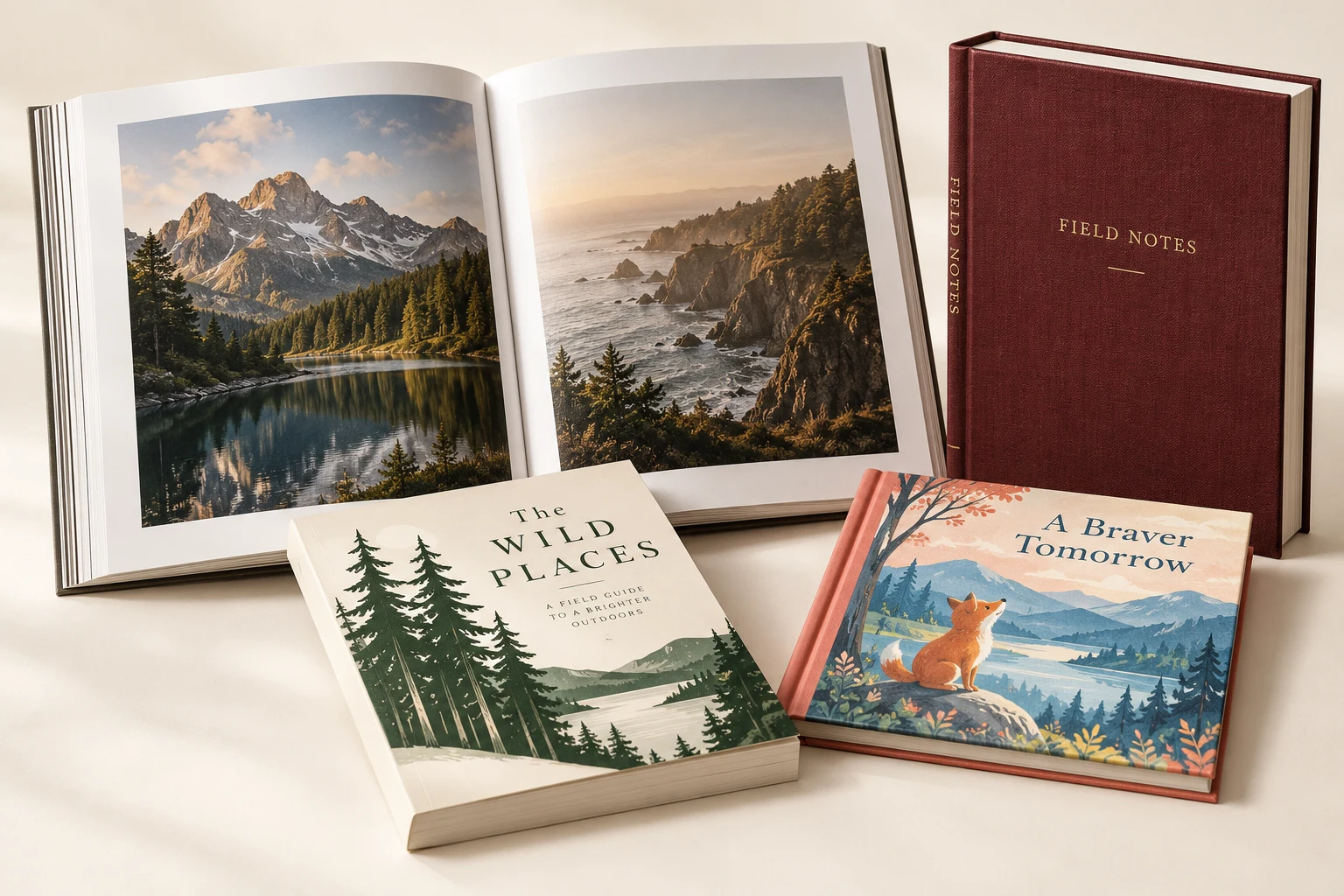 Books product and material concepts
