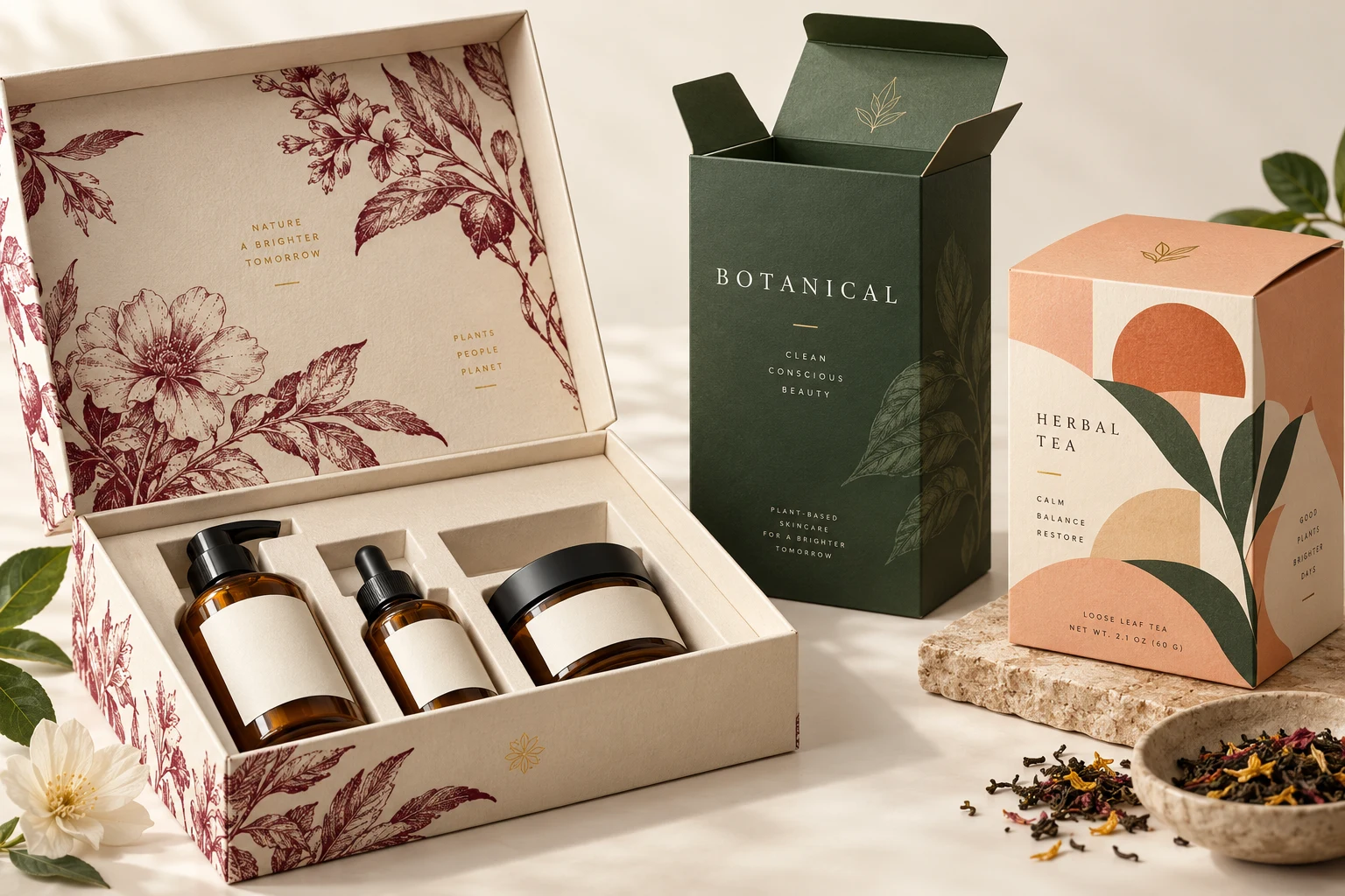 Packaging product and material concepts